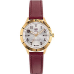 Adidas Red Leather Watch ADAOFH22570AC