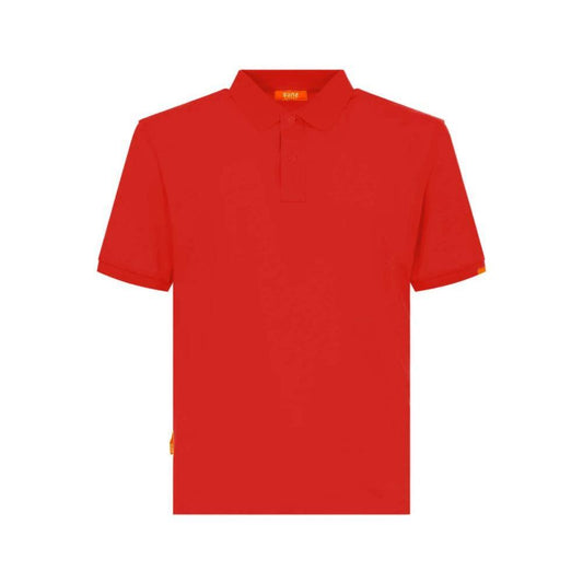 Suns Red Cotton Polo Shirt SU-15081-M