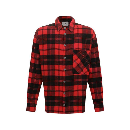 Diego Venturino Red Cotton Jacket DI-15082-XS