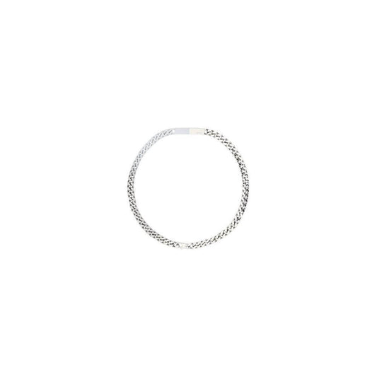 MM6 Logoed Necklace MM-SM6UU0033P8339971-ONE SIZE