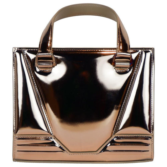 Ferrari Gray Leather Handbag FE-14950