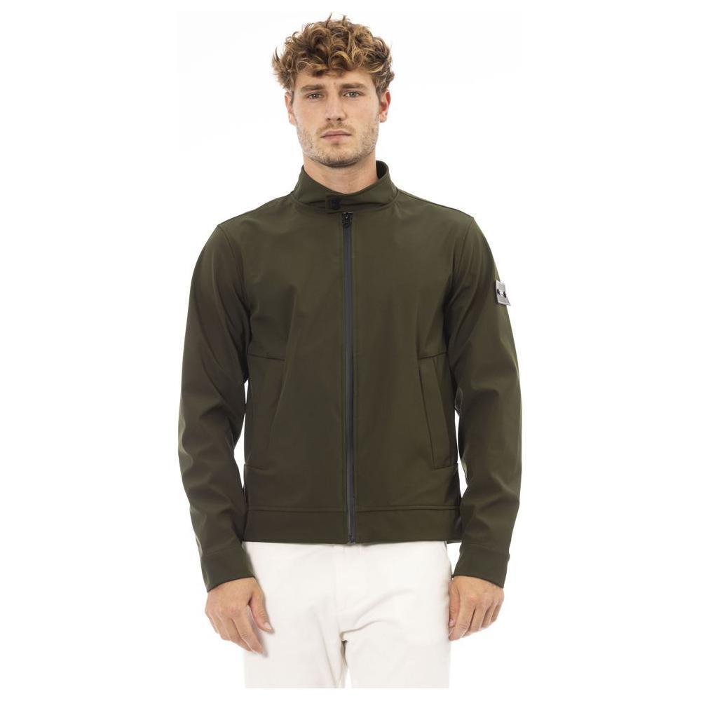 Baldinini Trend Green Other Fibres Men Jacket BA-23732-M