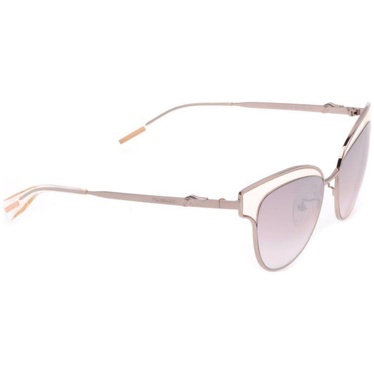 Trussardi Silver Metal Sunglasses TRSTR1838FEXAC