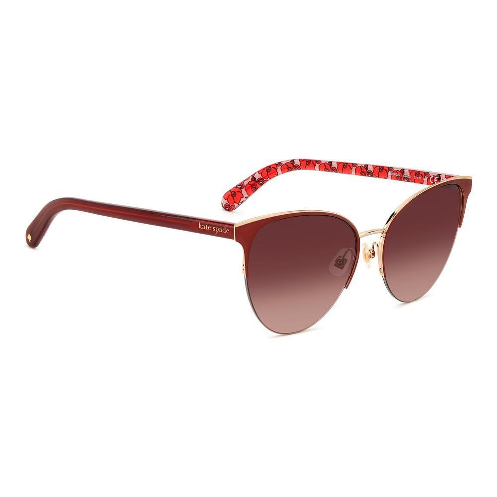 Kate Spade Red Metal Sunglasses KSIZARAGSC9AF73XAC