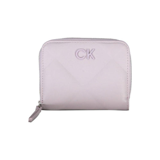 Calvin Klein Purple Polyester Women Wallet CA-26226