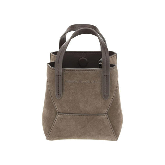 Brunello Cucinelli Suede Shoulder Bag BRMBDLD2675C8769BB