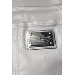 Dolce & Gabbana Gray Cotton Stretch Men Slim Fit Denim Jeans PAN75172-48