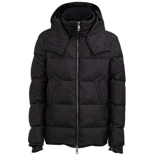 Dolce & Gabbana Black Cotton Jackets & Coat DO-8335676-IT50 | L