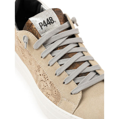 P448 Beige Leather Athletic Sneakers 1728,67397976224,Athletic - Sneakers - Shoes,Beige,EU36/US6,EU37/US7,EU39/US9,EU41/US11,New with tags,P448,Shoes,Sneakers - Shoes,Sneakers - Women - Shoes,Women,Women - Shoes