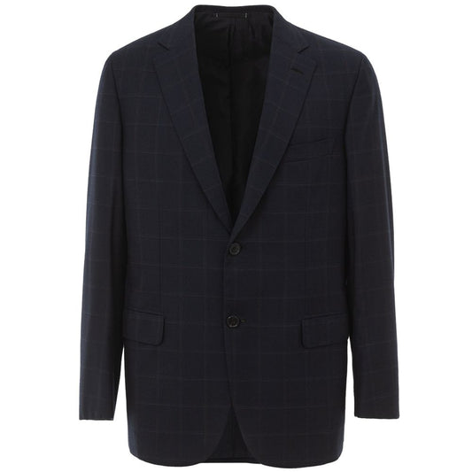 Brioni Blue Wool Blazer Brioni