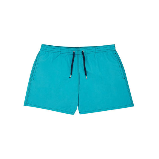 Malo Turquoise Polyester Swim Shorts Malo