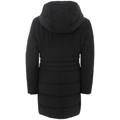 Peuterey Black Polyamide Full-Length Jacket