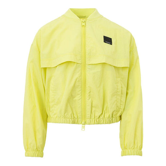 Armani Exchange Yellow Polyamide Bomber