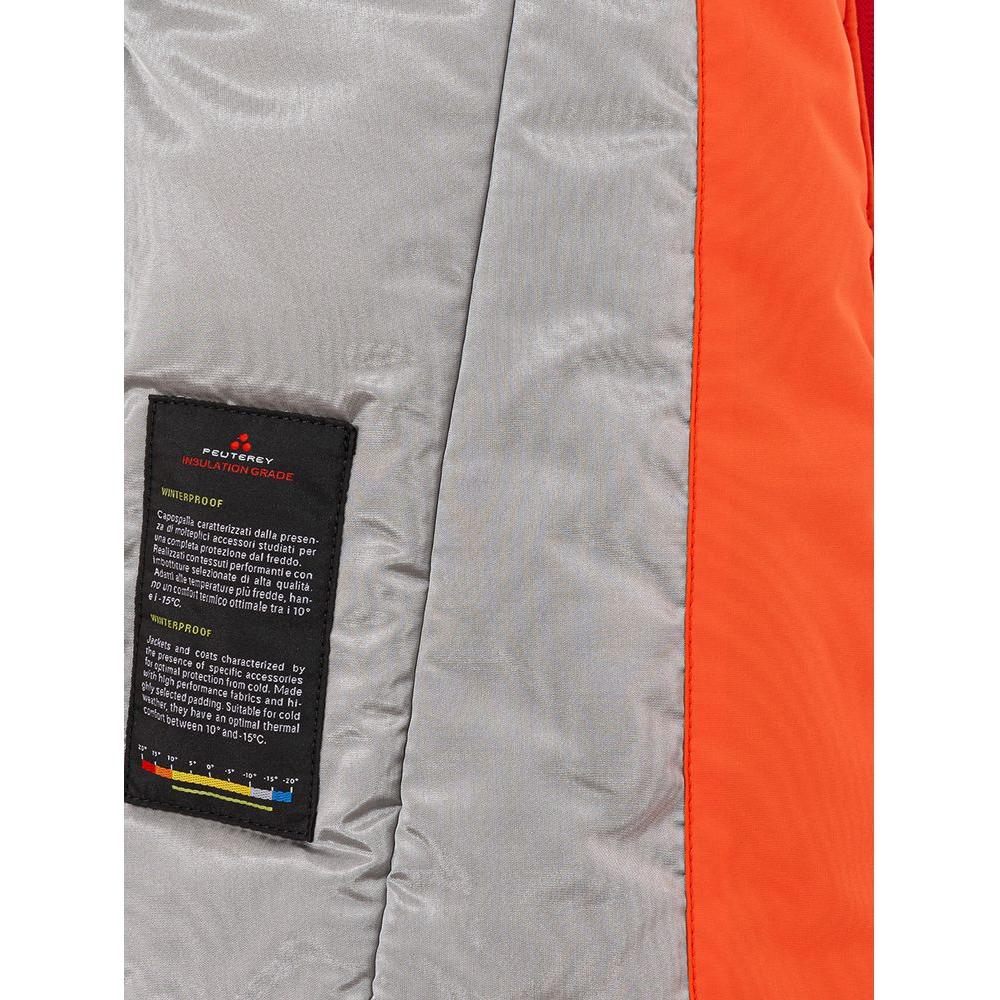 Peuterey Orange Polyester Full-Length Jacket