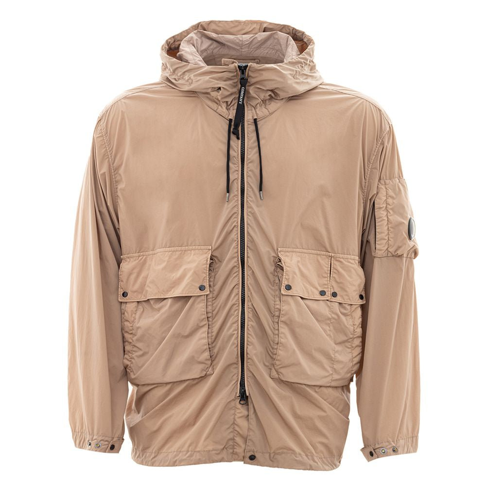 C.P. Company Elevated Urban Style Beige Polyamide Jacket CP-4201672-IT52 | XL