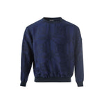 Emporio Armani Elegant Linen Blue T-Shirt for Men Emporio Armani Dark Slate Gray