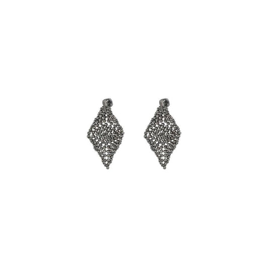 Brunello Cucinelli Faceted silver Earrings BR-MORW9LA07C044-ONE SIZE