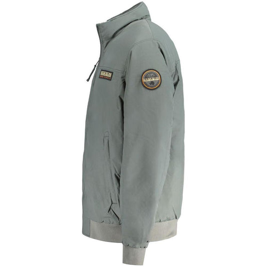 Napapijri Green Polyamide Jacket NA-31675-S