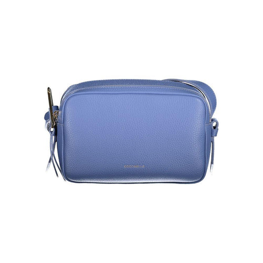 Coccinelle Light Blue Leather Women Handbag CO-35652