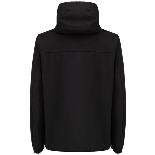Dolce & Gabbana Black Polyester Jackets & Coat DO-8343676-IT48 | M