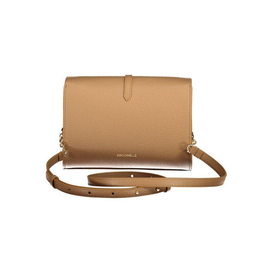 Coccinelle Brown Leather Handbag CO-35646