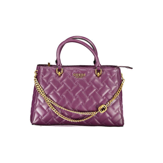 Guess Jeans Purple Polyethylene Handbag GU-23485