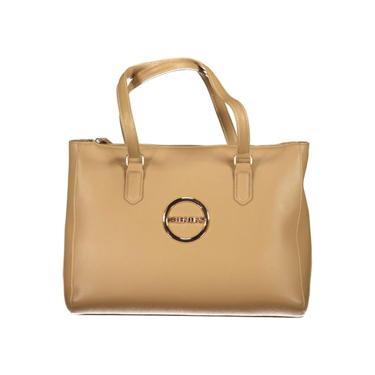 Valentino Beige Polyethylene Handbag