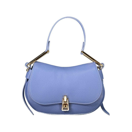 Coccinelle Light Blue Leather Women Handbag CO-34912