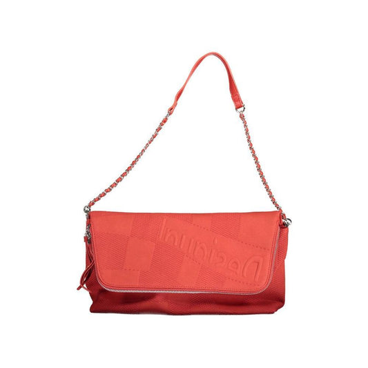 Desigual Red Polyethylene Women Handbag DE-14983