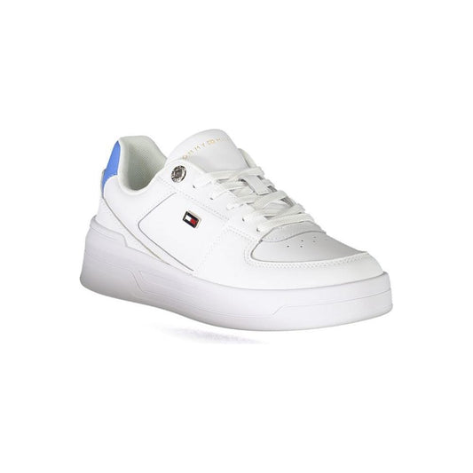 Tommy Hilfiger White Polyester Sneaker TO-29578-EU36/US6