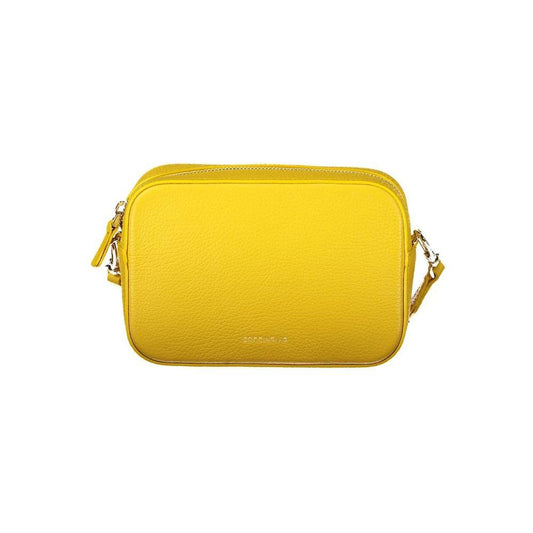 Coccinelle Yellow Leather Women Handbag CO-34881