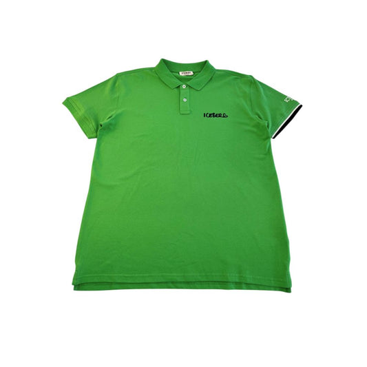 Iceberg Green Cotton Men Polo Shirt Iceberg