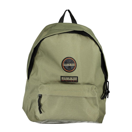 Napapijri Eco-Conscious Green Backpack with Sleek Design NA-28034