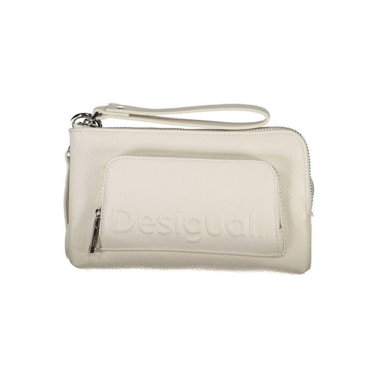 Desigual White Polyethylene Handbag DE-28987