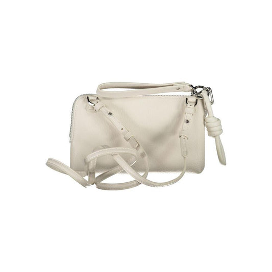 Desigual White Polyethylene Handbag DE-28987