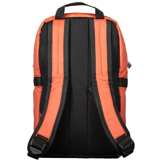K-WAY Red Polyamide Men Backpack KW-34785