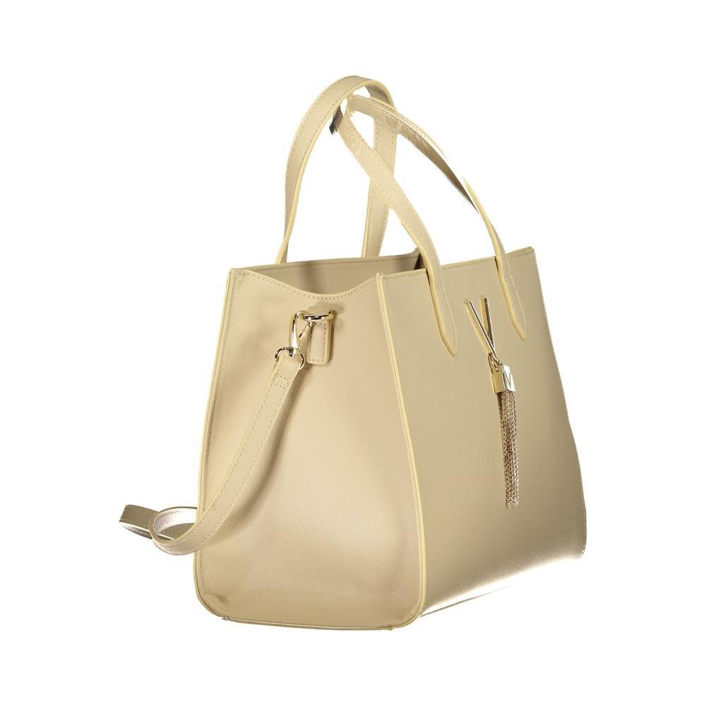 Front view with bag zipped and handles upright.