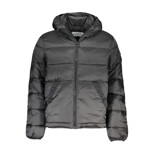 Calvin Klein Sleek Hooded Men's Jacket with Contrast Details CA-26128-XL