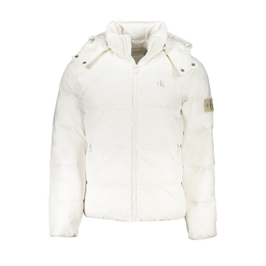 Calvin Klein White Polyamide Jacket CA-31474-XXL