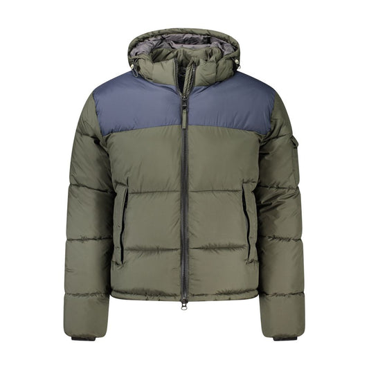 North Sails Green Polyester Men Jacket NO-32958-M