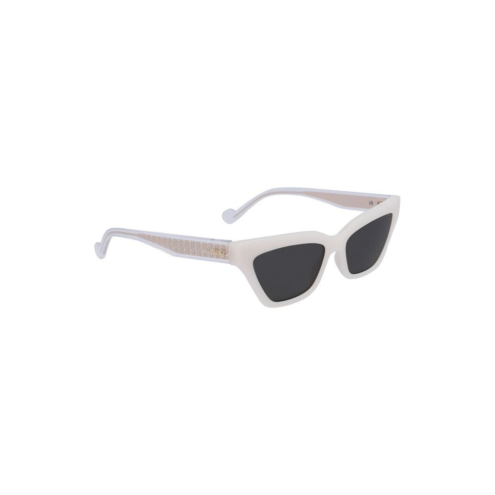 Liu Jo Bianco Plastic Women Sunglasses