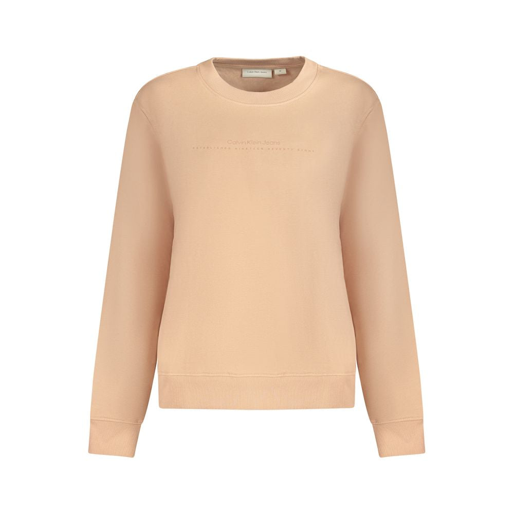 Calvin Klein Rosa Cotton Women Sweatshirt