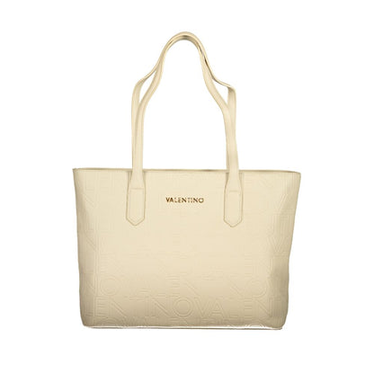 Valentino Beige Polyethylene Handbag
