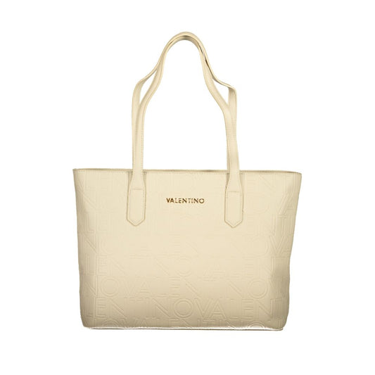 Valentino Beige Polyethylene Handbag