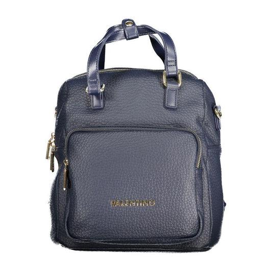 Mario Valentino Blue Polyethylene Women Backpack VA-33507