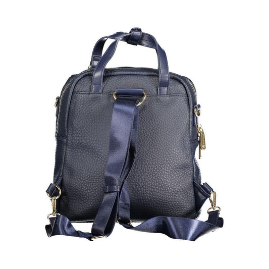 Mario Valentino Blue Polyethylene Women Backpack VA-33507