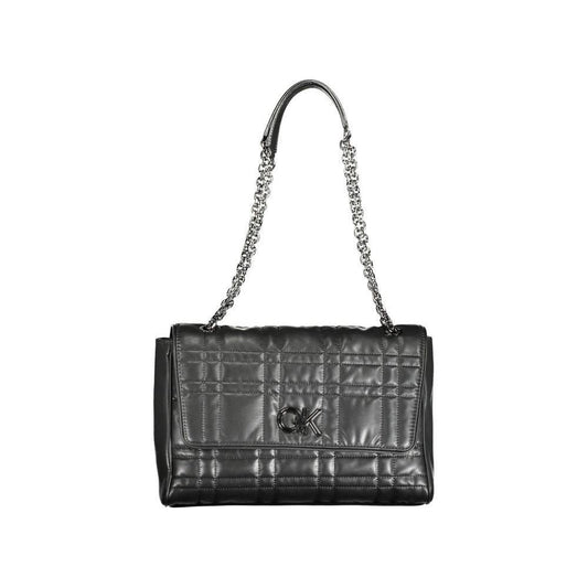Calvin Klein Black Polyester Women Handbag
