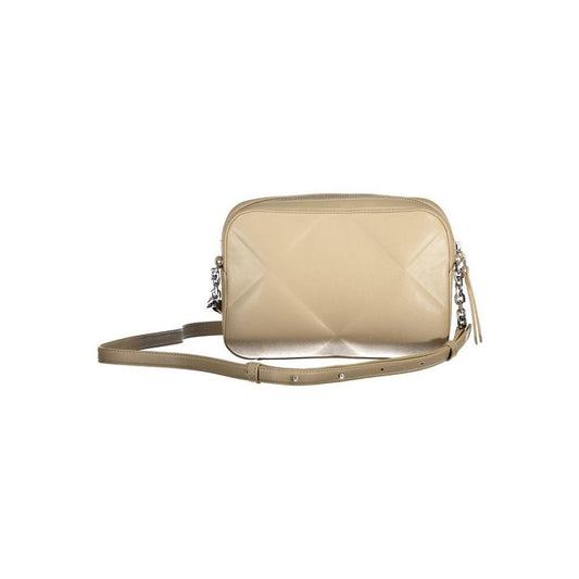 Calvin Klein Beige Polyester Handbag CA-26258