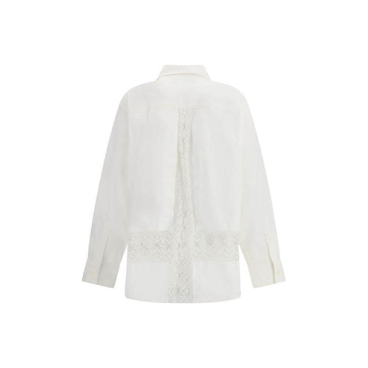 Marine Serre Sangallo Shirt MA-USI022AUWOV0045WH20-S