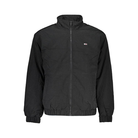 Tommy Hilfiger Black Polyester Men Jacket TO-26238-S